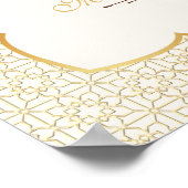 Umrah Mubarak Aangepaste Foto Islamitische Poster (Hoek)