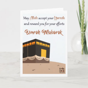 Umrah Mubarak Kaart