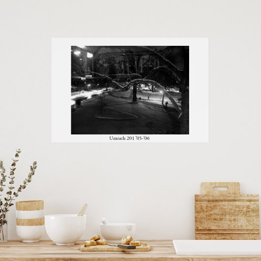 Umrath 2 Winter Uitzicht Poster (Keuken)