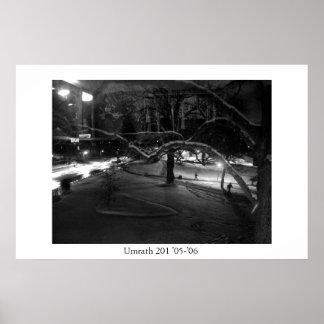 Umrath 2 Winter Uitzicht Poster