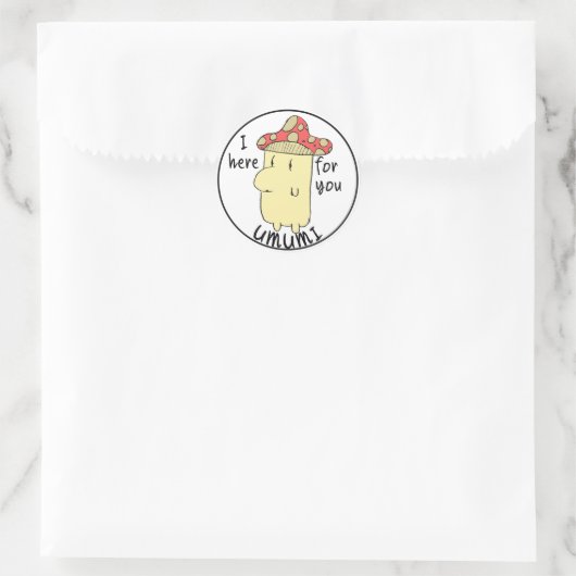 Umumi Shroom-Dood Sticker (Tas)