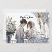 Un Amor Anime: Invitación Kaart