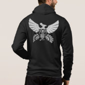 UN Apparel - Unequivocal Mirror Eagle Hoodie (Achterkant)