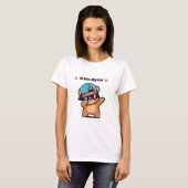 Un-Bear-ably Cool | Cute Bear Funny T-Shirt (Voorkant volledig)