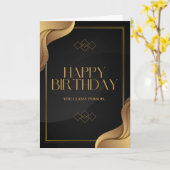 (Un)classy Verjaardag Kaart (Gele Bloem)