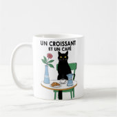 Un Croissant Cat Koffiemok (Links)