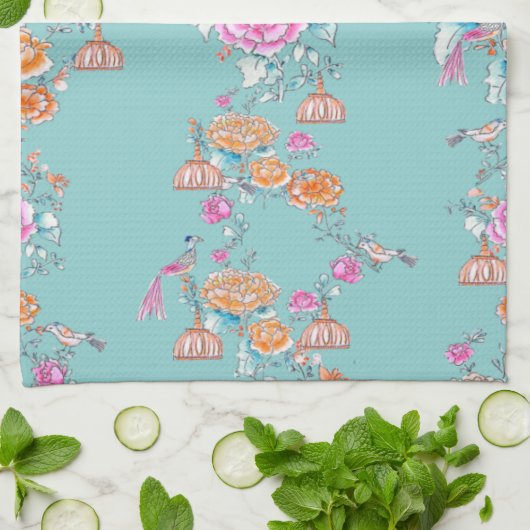 Un cuento chino papel de regalo theedoek (Gevouwen)