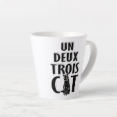 Un Deux Trois Cat French Cats Latte Mok (Rechterhoek)