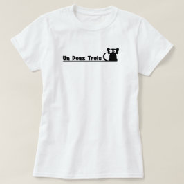 Un Deux Trois Cat T-shirt