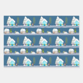 Un día de invierno inpakpapier vel (Voorkant 3)