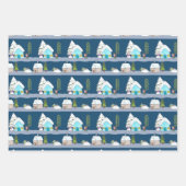 Un día de invierno inpakpapier vel (Voorkant 2)