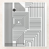 Un Distinto (Día) Glazen Onderzetter (Voorkant)