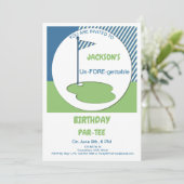 UN-FORT-gettable Par-T-shirt Uitnodiging (Staand voorkant)