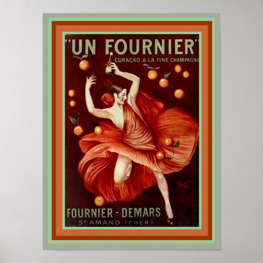 Un Fournier-Demars ad Poster 12 x 16 (Voorkant)
