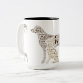 Un gato y un perro Mok (Voorkant links)