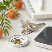 un Gaucho URUGUAY Sleutelhanger (Zijkant)