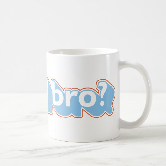 U'n gekke broer? koffiemok (Rechts)