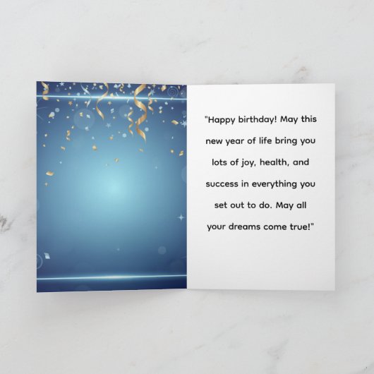 Un Gran Día Para Celebrar Kaart (Binnen)