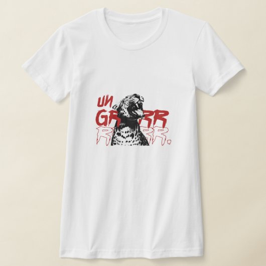 UN GRRR trendy T-shirt 🐆🔥 (Laagn)