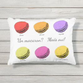 Un macaron? Mais oui! Buitenkussen