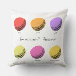 Un macaron? Mais oui! Buitenkussen