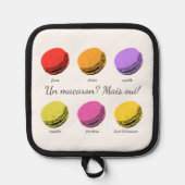 Un macaron? Mais oui! Pannenlap (Voorkant)