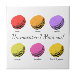 Un macaron? Mais oui! Tegeltje