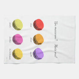 Un macaron? Mais oui! Theedoek