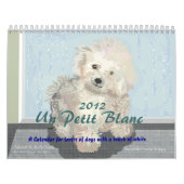 Un Petit Blanc - Een kalender voor Hondenliefhebbe (Hoes)