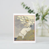 Un Peu... design for a country jurk by Paquin, 1 Briefkaart (Staand voorkant)