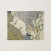 Un Peu... design for a country jurk by Paquin, 1 Legpuzzel (Horizontaal)