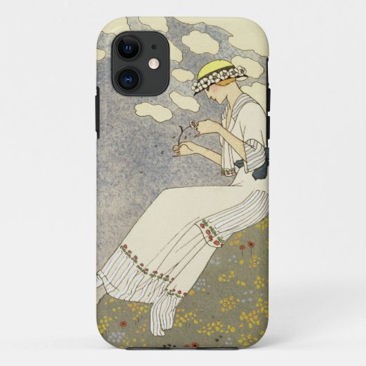 Un Peu-ontwerp voor een landkleding Case-Mate iPhone Case (Achterkant)