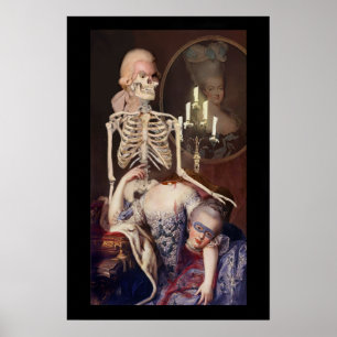 Un portret pour l'Halloween Poster