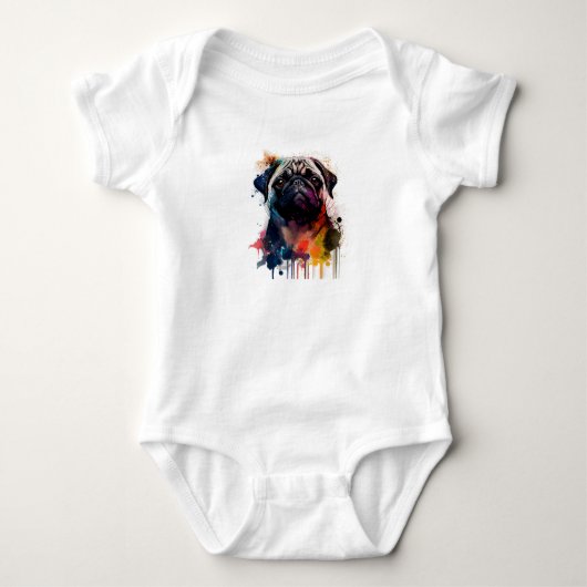 Un pug con estilo romper (Voorkant)