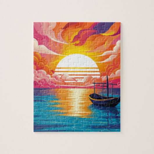 Un Puzzle Radiante Legpuzzel (Verticaal)