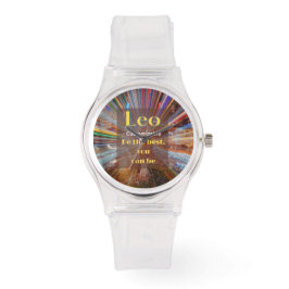  Un reloj- signo astrológico Leon/Leona Horloge