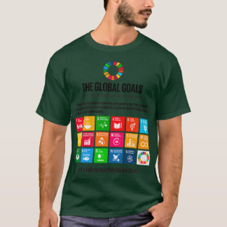 UN SDGs United Nations Sustainable Development Goa T-shirt
