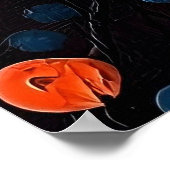 Un Solo Pájaro – Levendige vogel- en bloemkunst Poster (Hoek)