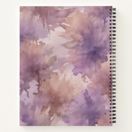 Un Sueño Lila Notitieboek (Achterkant)