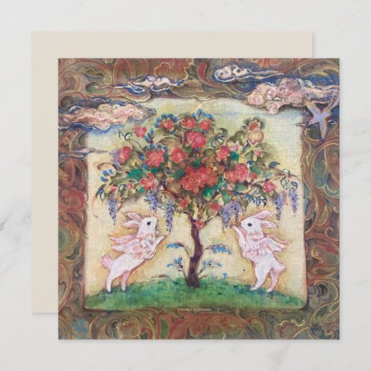 Un-u's Dream: Japanese Art Flat Card (Voorkant / Achterkant)