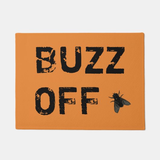 ( un ) welkom " buzz off " deurmat (Voorkant)