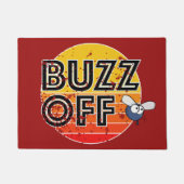 ( un ) welkome " bozz off " - stijl in nood met vl deurmat (Voorkant)