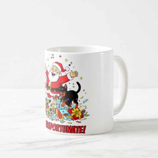 Un-wraportunate: Santa’s Gift Unleashed Koffiemok (Voorkant rechts)