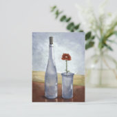 Una-bloem / A-bloem. Postcard Briefkaart (Staand voorkant)