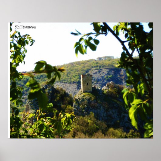 Una cornice, una Torre. Poster (Voorkant)