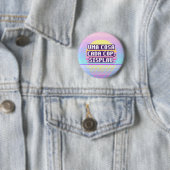 Una Cosa Cada Cop, Sisplau Pixel Knop Ronde Button 5,7 Cm (In situ)