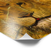 Una en de leeuw, 1860, William Bell Scott Foto Afdruk (Hoek)