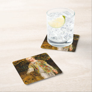 Una en de leeuw, 1860, William Bell Scott Kartonnen Onderzetters