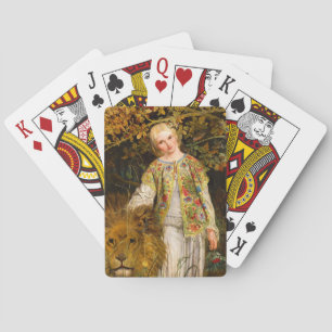 Una en de leeuw, 1860, William Bell Scott Pokerkaarten