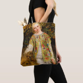 Una en de leeuw, 1860, William Bell Scott Tote Bag (Dichtbij)